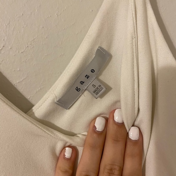 3for$20 NWOT NEVER WORN ivory bodysuit - Picture 5 of 6